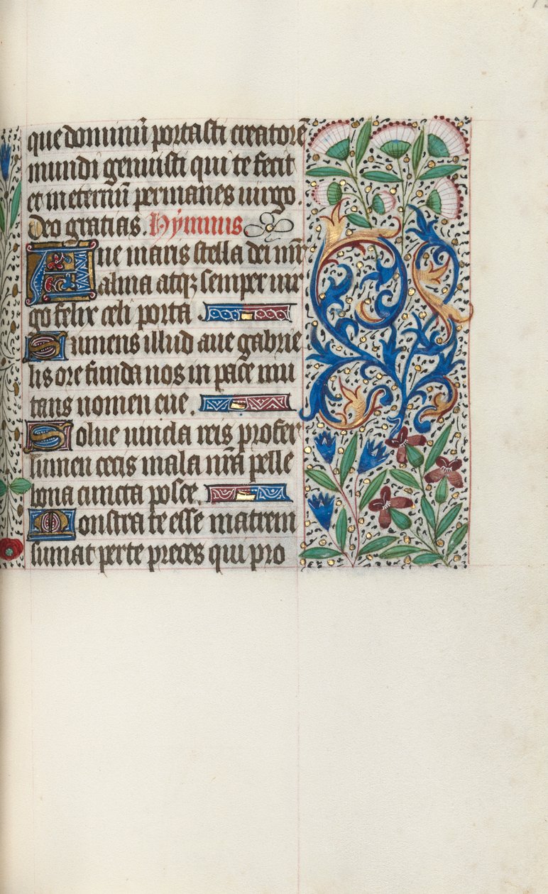 كتاب ساعات استخدام روان: fol. 73 و ، ج. 1470. بواسطة سيد لاتيني جنيف
