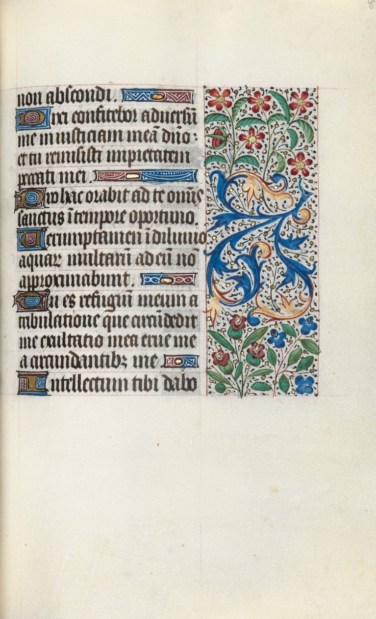 كتاب ساعات استخدام روان: fol. 82 و ، ج. 1470. بواسطة سيد لاتيني جنيف