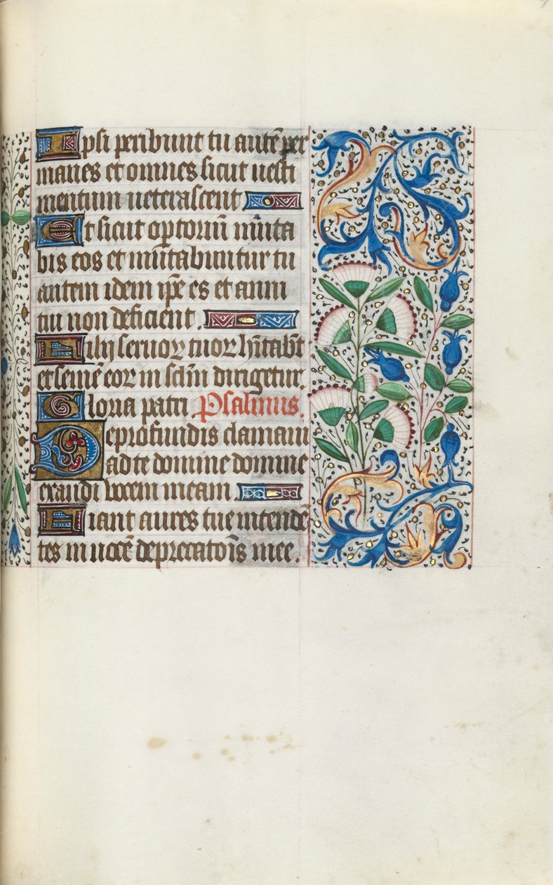 كتاب ساعات استخدام روان: fol. 90 و ، ج. 1470. بواسطة سيد لاتيني جنيف