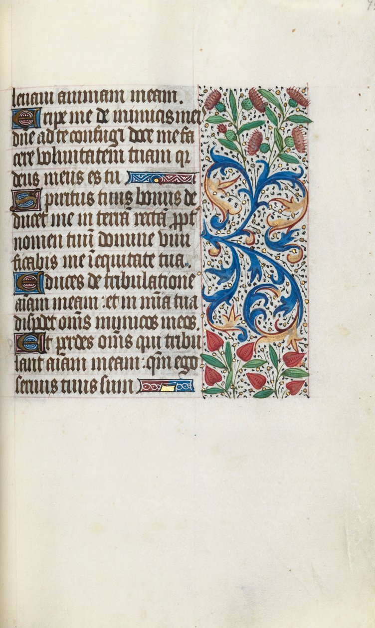 كتاب ساعات استخدام روان: fol. 92 و ، ج. 1470. بواسطة سيد لاتيني جنيف
