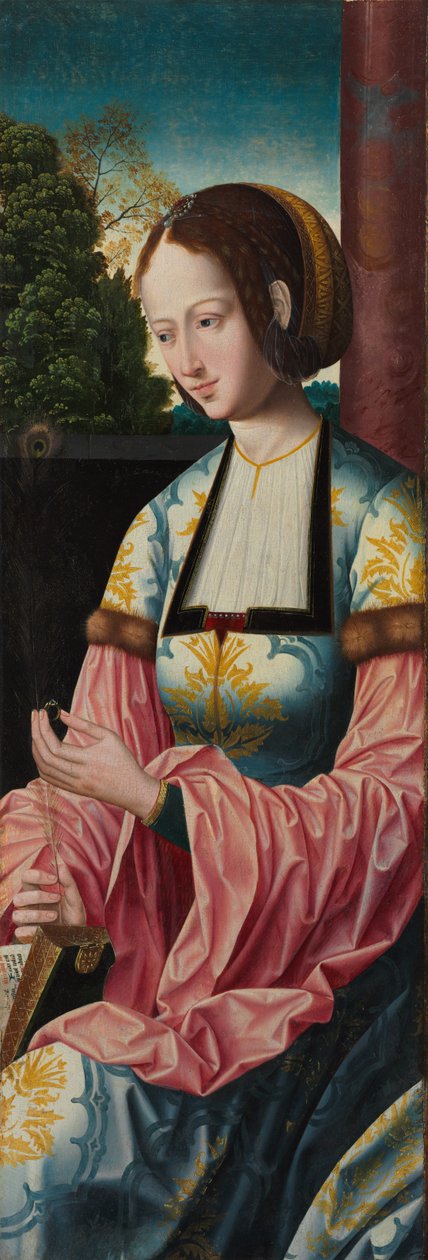 سانت باربرا ، ج. 1520. بواسطة سيد الدم المقدس