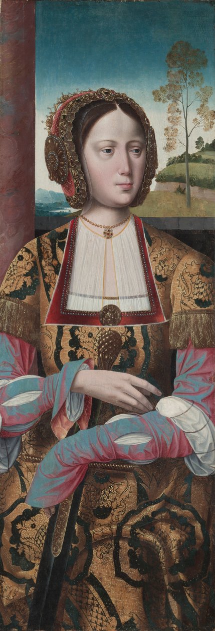 سانت كاترين ، ج. 1520. بواسطة سيد الدم المقدس