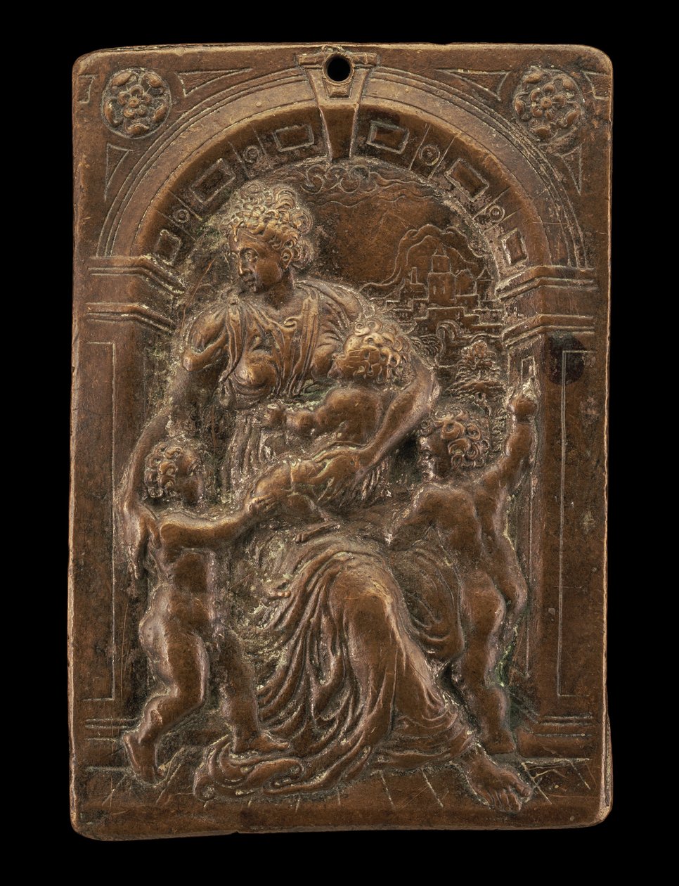رمزية الصدقة ، ج. 1580. بواسطة سيد حكم سليمان
