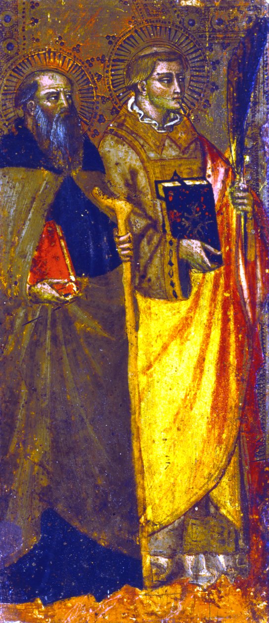 "القديس انطونيوس الاباتي والشهيد" 1355 - 1390 بواسطة سيد Misericord