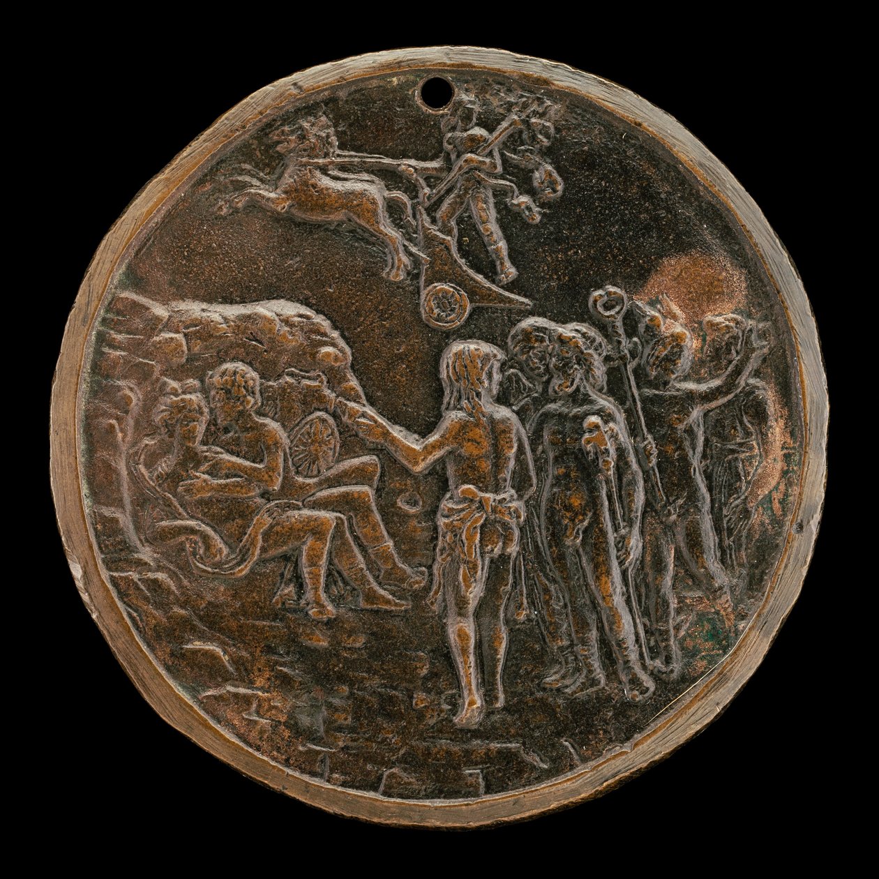 المريخ والزهرة ، الربع الرابع من القرن الخامس عشر. بواسطة سيد Orpheus Legend