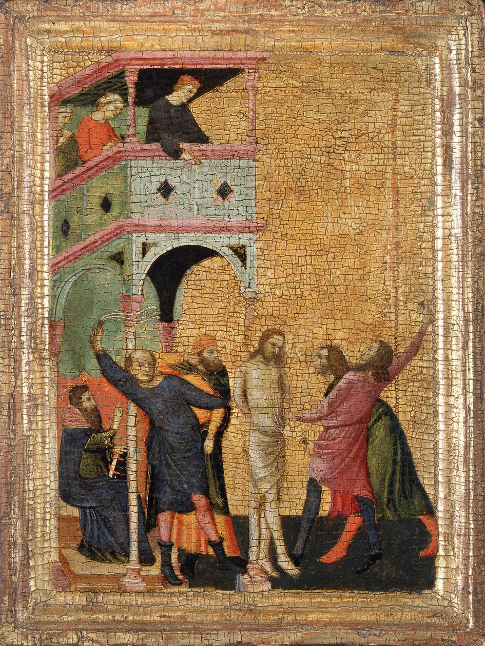 الجلد (وجه) بواسطة ماجستير في Diptych Poldi Pezzoli