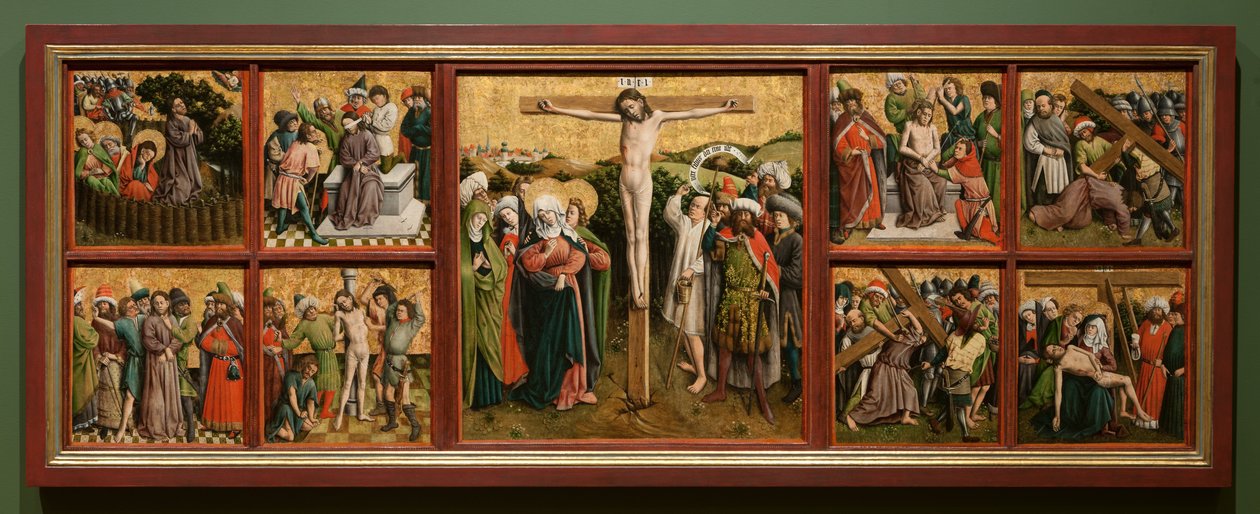 مذبح مع آلام المسيح بواسطة سيد Schlägl Altarpiece