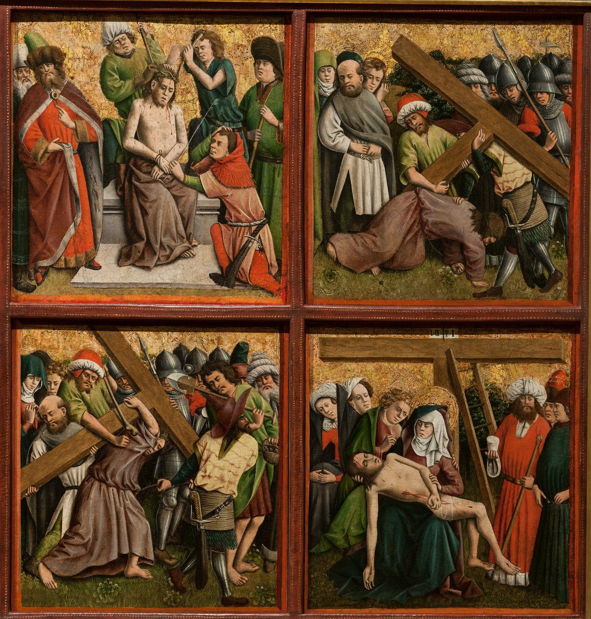مذبح مع آلام المسيح بواسطة سيد Schlägl Altarpiece