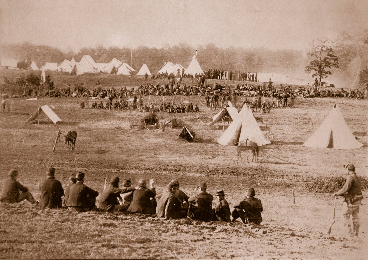 معسكر السجناء الكونفدراليين ، 1861-1865 بواسطة ماثيو ب برادي
