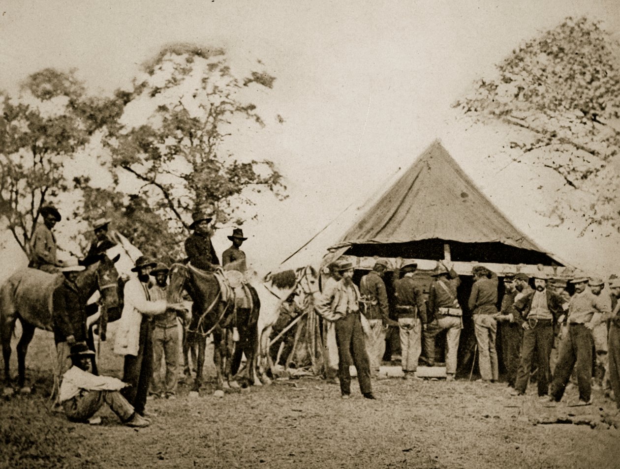 ملء مقاصفهم ، 1861-1865 بواسطة ماثيو ب برادي