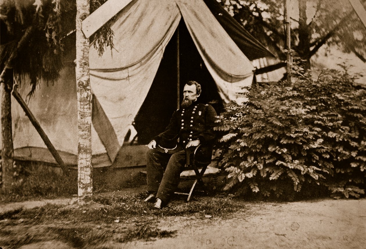 الجنرال ديفيد ب.بيرني ، 1861-1865 (صورة بني داكن) بواسطة ماثيو ب برادي