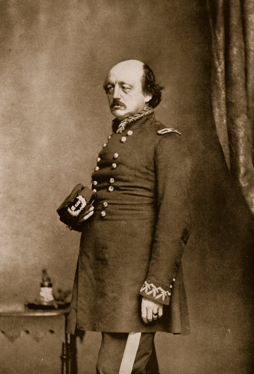 جيرنرال بنجامين ف. بتلر ، 1861-1865 (صورة بني داكن) بواسطة ماثيو ب برادي