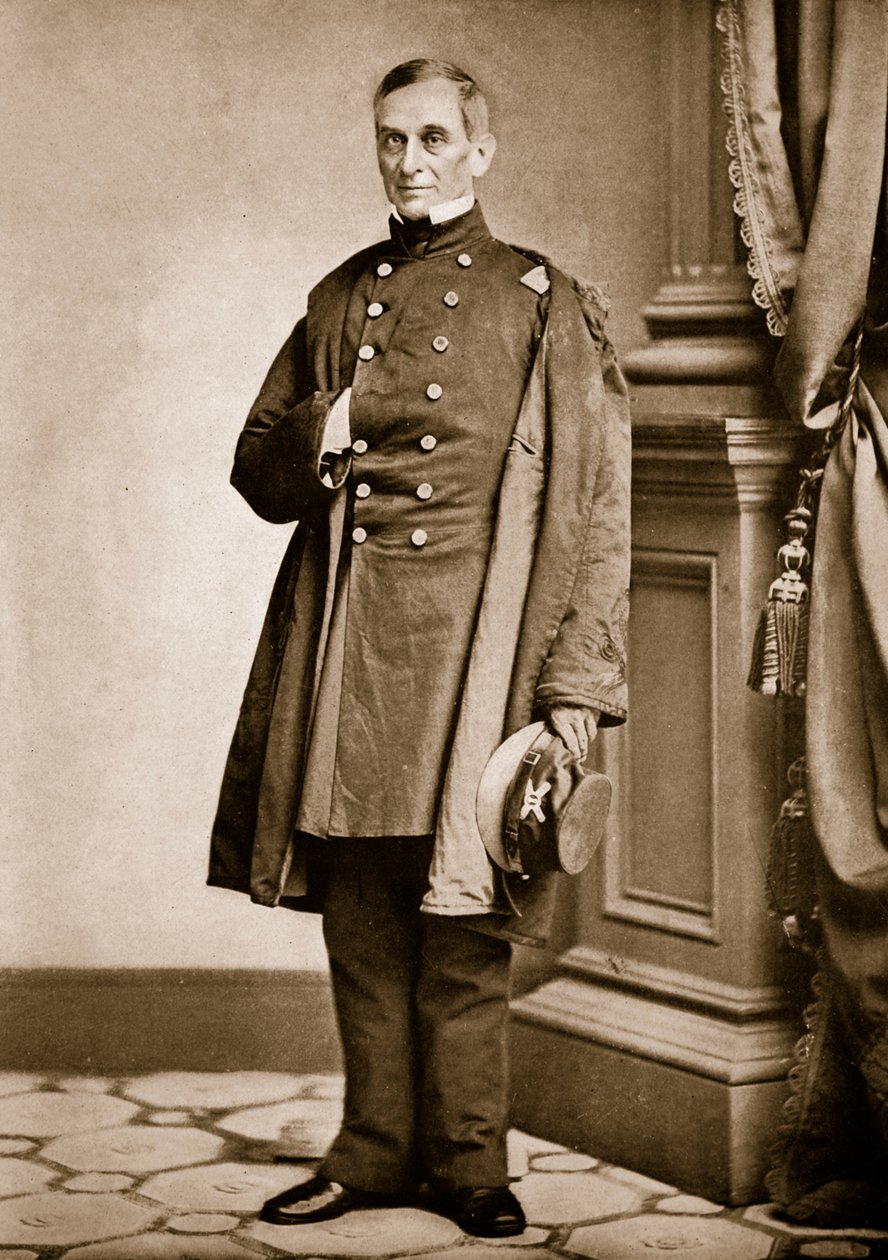الرائد روبرت أندرسون ، 1861-65 بواسطة ماثيو ب برادي