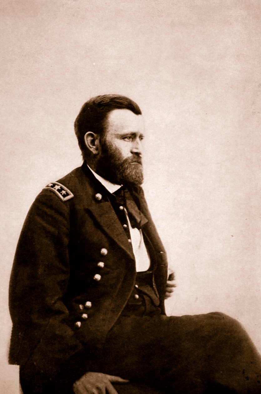 صورة منحة الجنرال يوليسيس ، 1861-1865 (صورة بني داكن) بواسطة ماثيو ب برادي