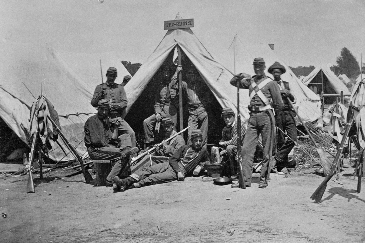 المعسكر الاتحادي ، 1862 بواسطة ماثيو ب برادي