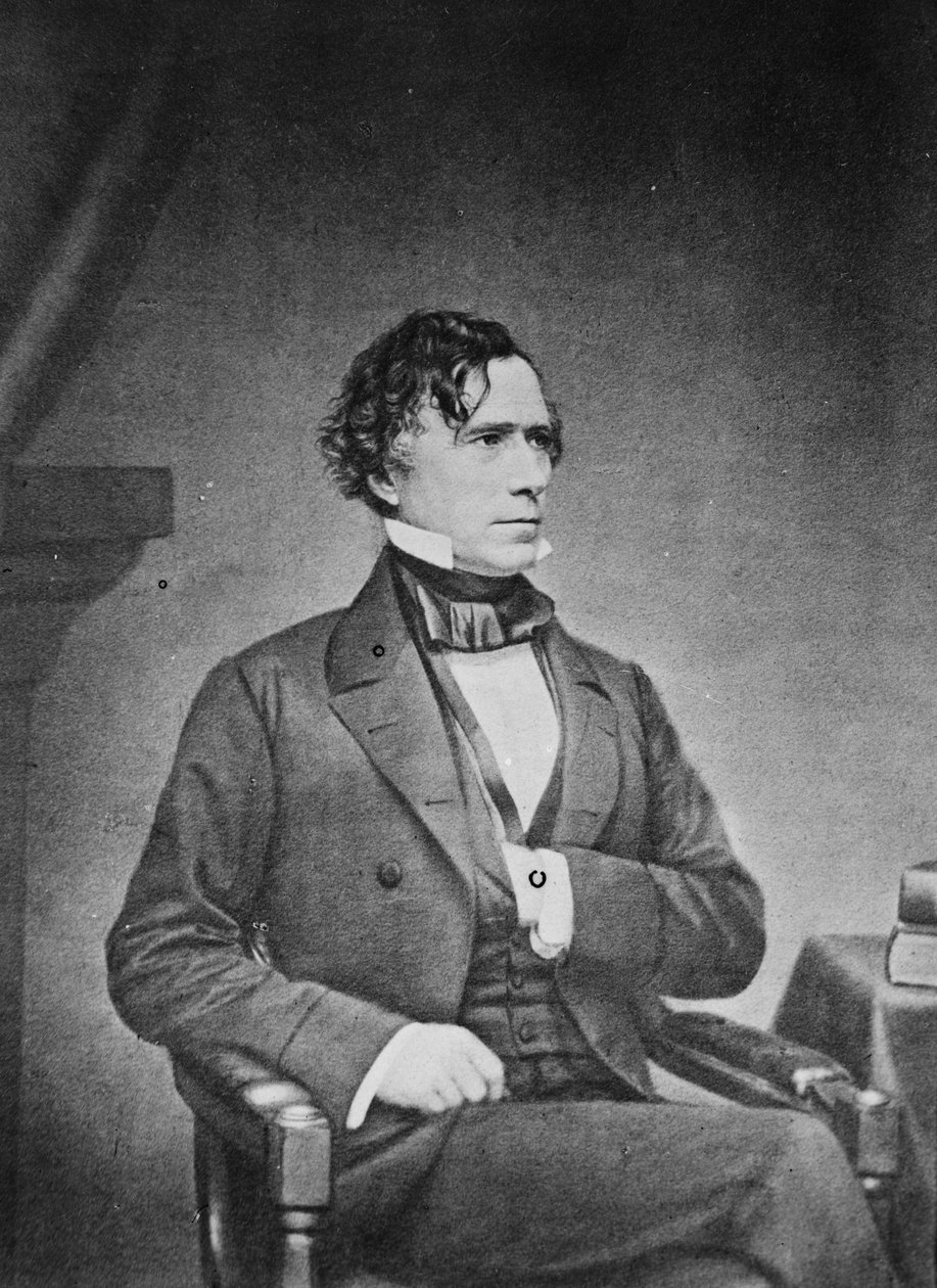 الرئيس فرانكلين بيرس ، 1855-1865 بواسطة ماثيو ب برادي