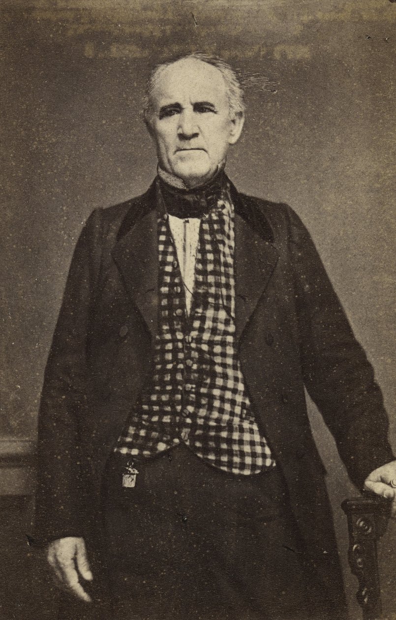 سام هيوستن ، 1860-1865 (طباعة فضية زلالية) بواسطة ماثيو ب برادي