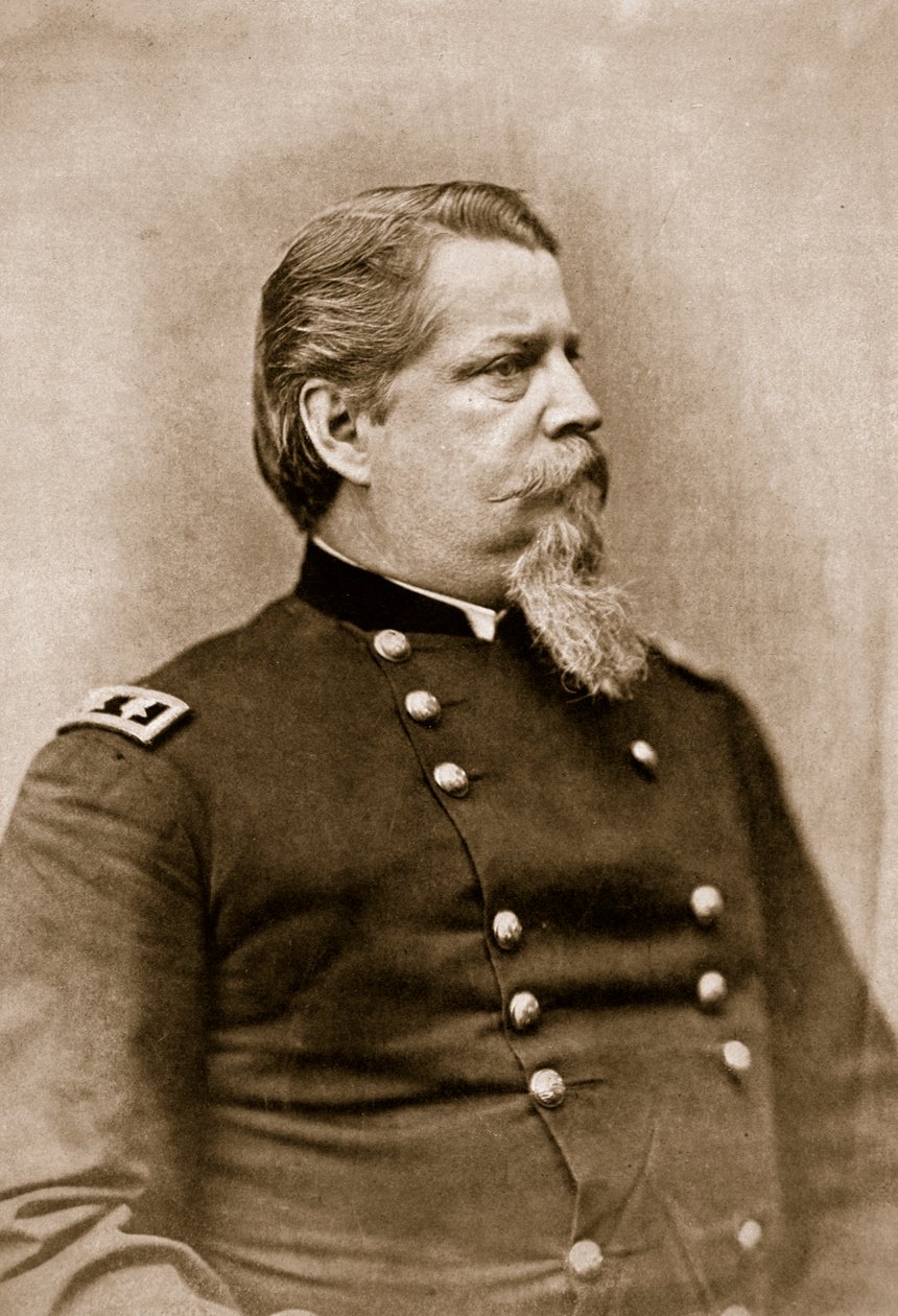 جنرال وينفيلد سكوت هانكوك ، 1861-1865 (صورة بني داكن) بواسطة ماثيو ب برادي
