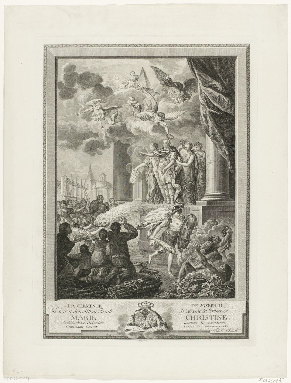 رحمة الإمبراطور جوزيف الثاني على البروتستانت ، 1783 لا كليمنس دي جوزيف الثاني (العنوان على الكائن) بواسطة ماتياس دي ساليث