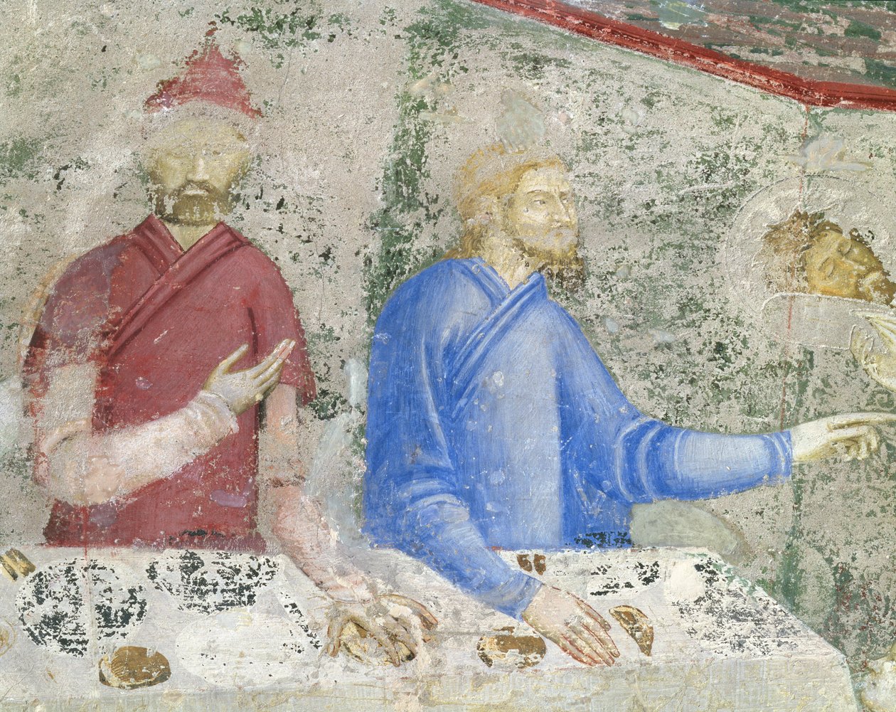 عيد هيرود ، تفاصيل من كنيسة القديس جان ، 1347 (تفاصيل 87131) بواسطة ماتيو جيوفانيتي