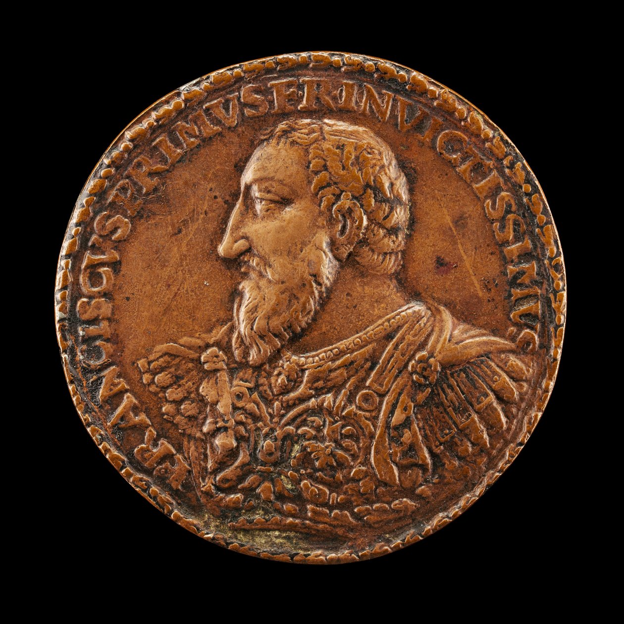 فرانسوا الأول ، 1494-1547 ، ملك فرنسا 1515 ، ربما 15381544. بواسطة ماتيو دال ناسارو