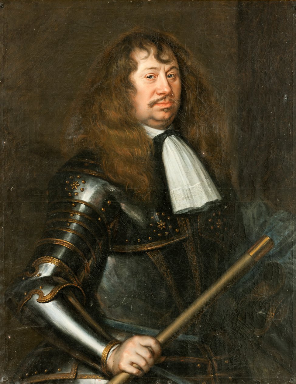 صورة لكارل جوستاف رانجل 1613-1676 ، كونت سالميس ، 1662. بواسطة ماتيوس مريان الأصغر
