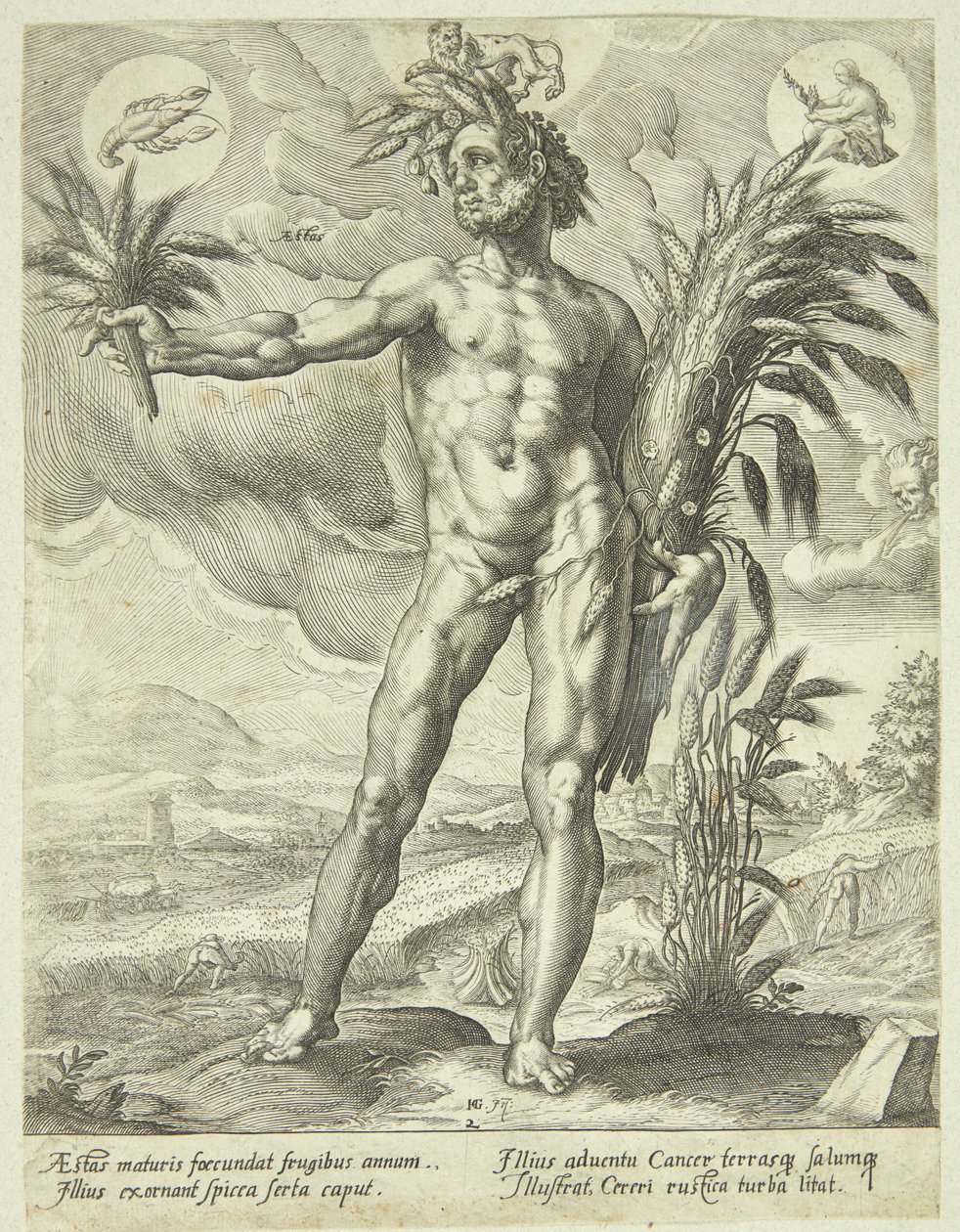 صيف بواسطة Matthaus Greuter