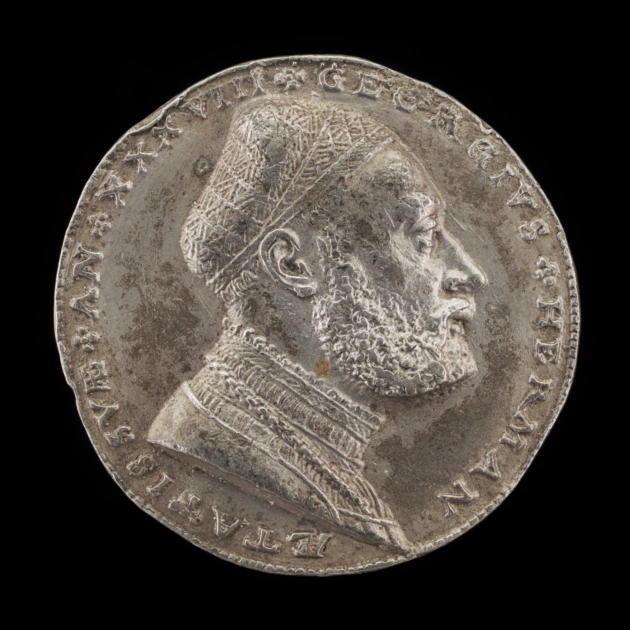 جورج هيرمان ، 1491-1552 ، الفيلسوف الألماني [الوجه] ، 1529. بواسطة ماتيس جبل