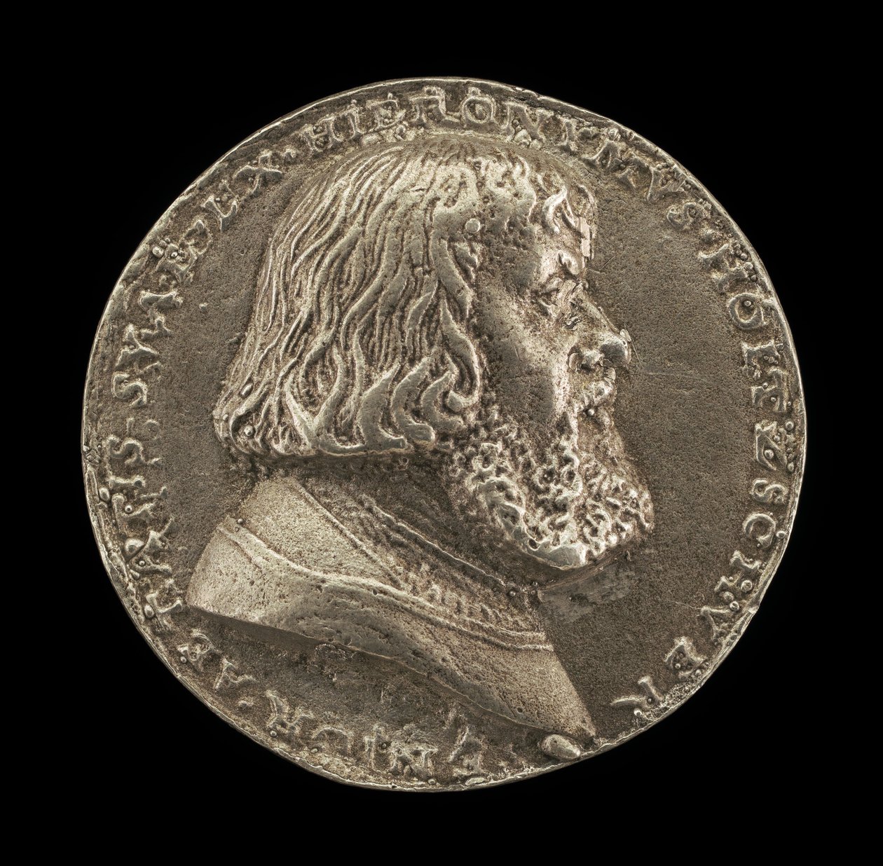 Hieronymus Holzschuher، 1469-1529، Patrician of Nuremberg [الوجه] ، 1529. بواسطة ماتيس جبل