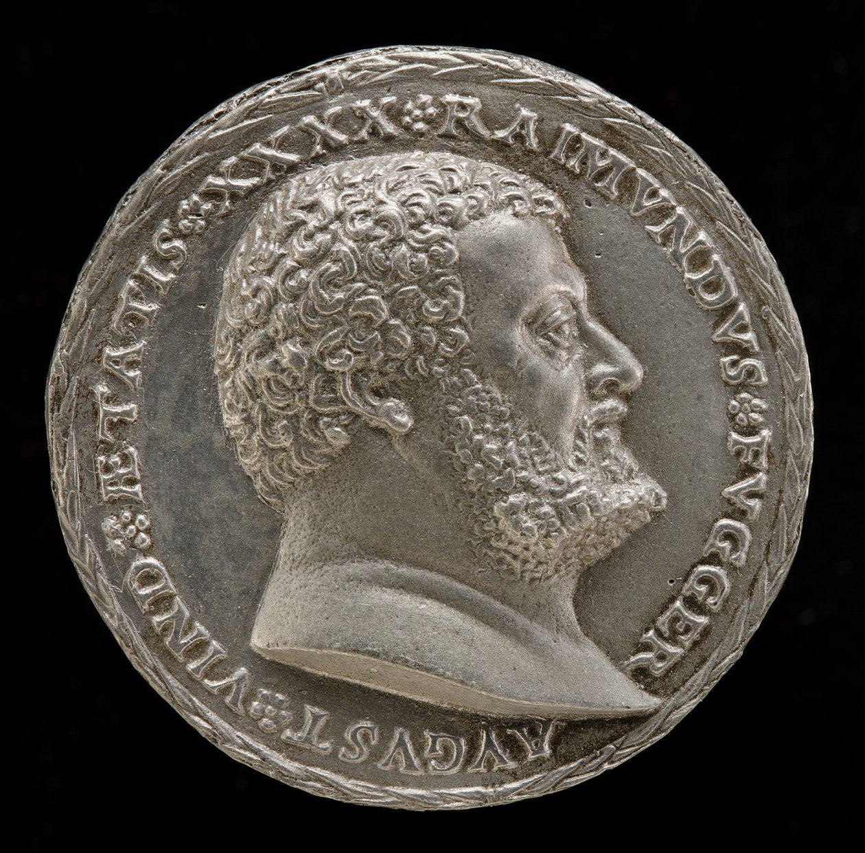 Raymund Fugger ، 1489-1535 ، عالم وراعي الفنون [الوجه]. بواسطة ماتيس جبل