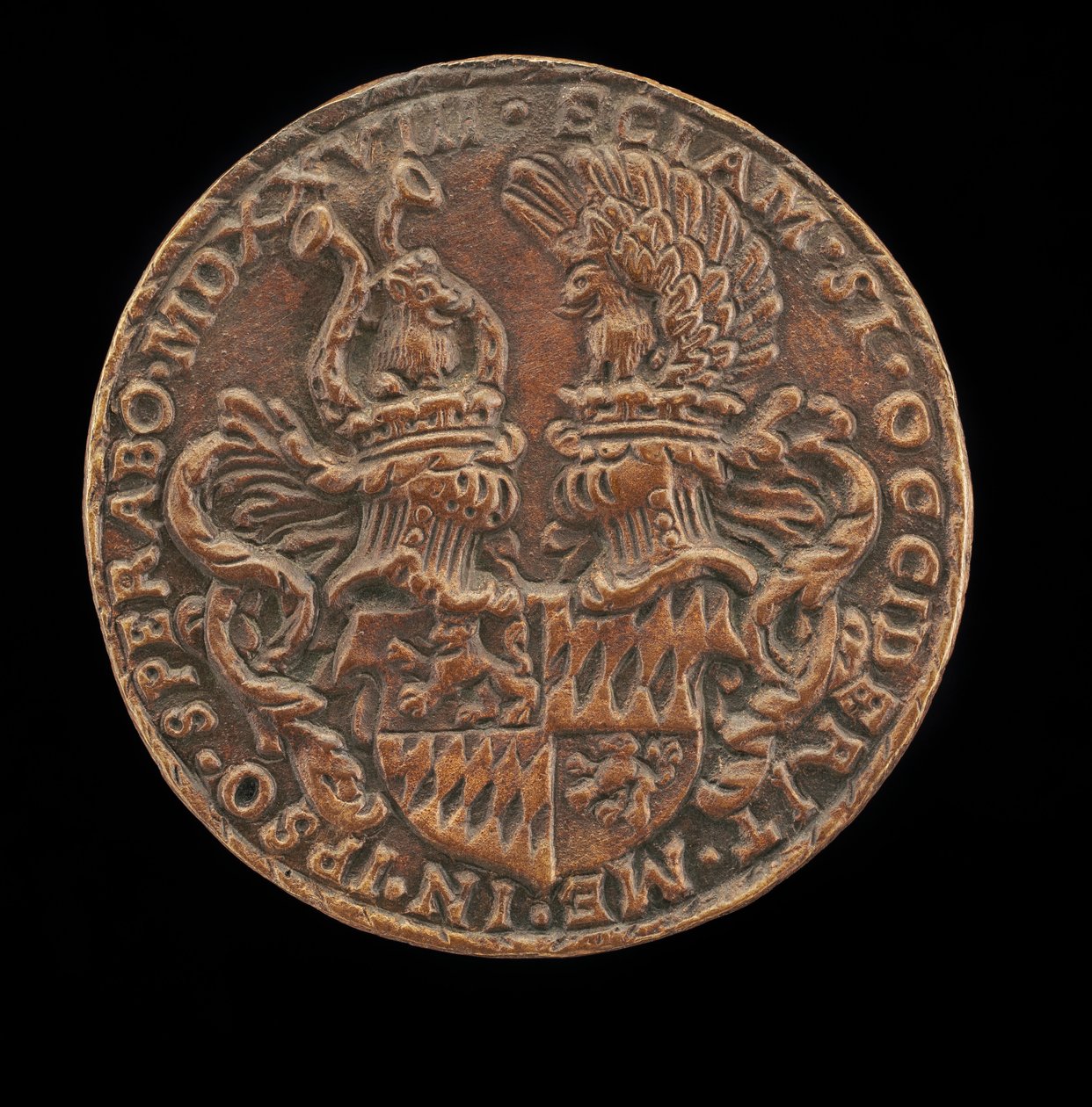 درع برباط وشارات [عكسي] ، 1528. بواسطة ماتيس جبل