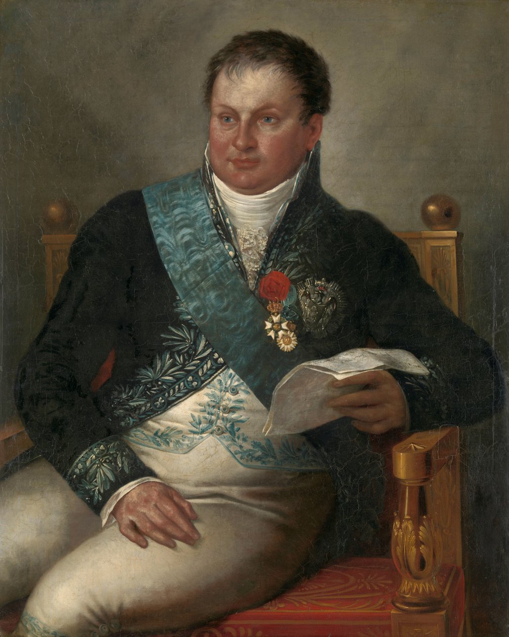 صورة لإسحاق جان ألكسندر جوجيل إسحاق جان ألكسندر جوجيل (1765-1821). وزير المالية بواسطة ماثيو اغناطيوس فان بري