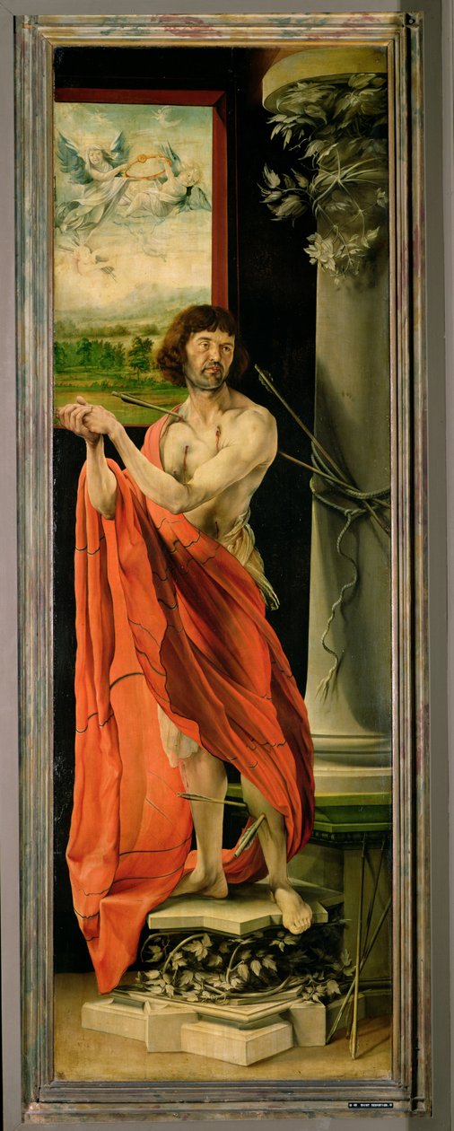 القديس سيباستيان ، من Isenheim Altarpiece ، c.1512-16 بواسطة ماتياس جرونوالد