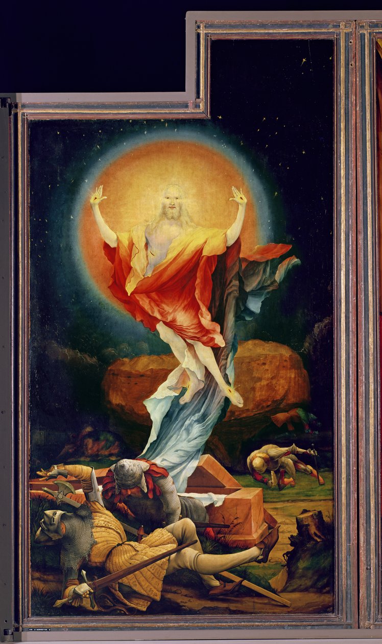 قيامة المسيح ، من Isenheim Altarpiece (الجناح الأيمن) c.1512-16 بواسطة ماتياس جرونوالد