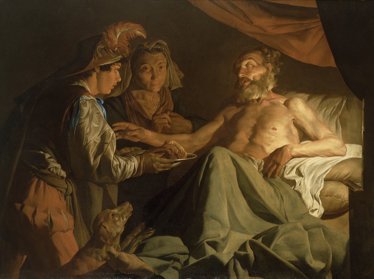 يعقوب نعمة يعقوب ، c.1600-50 بواسطة ماتياس ستومر