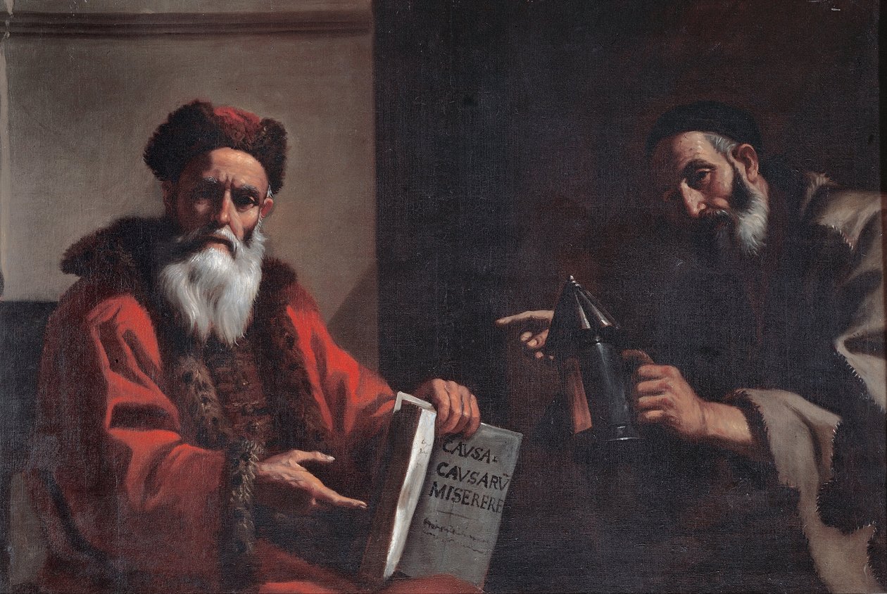 Diogenes و Plato ، 1649 بواسطة ماتيا بريتي