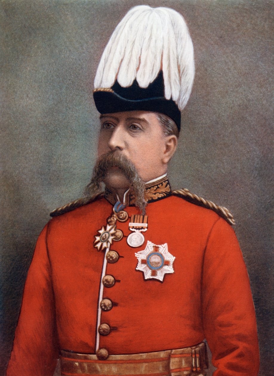اللفتنانت جنرال السير فريدريك كارينجتون ، في الخدمة الخاصة في جنوب أفريقيا ، 1902. بواسطة ماول وفوكس