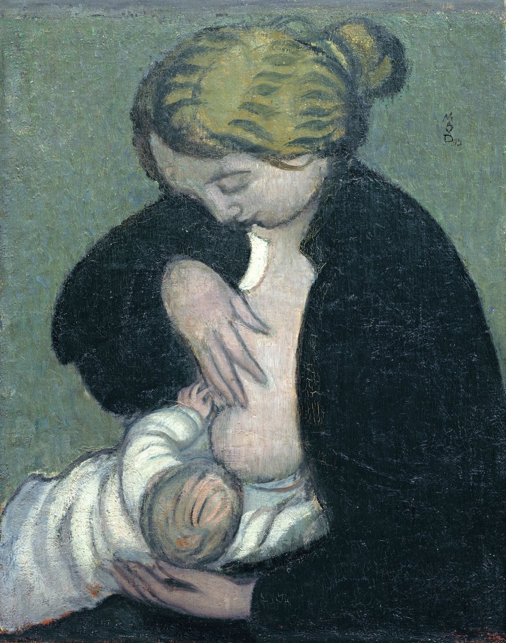 الأم في قميص أسود ، 1895 بواسطة موريس دينيس
