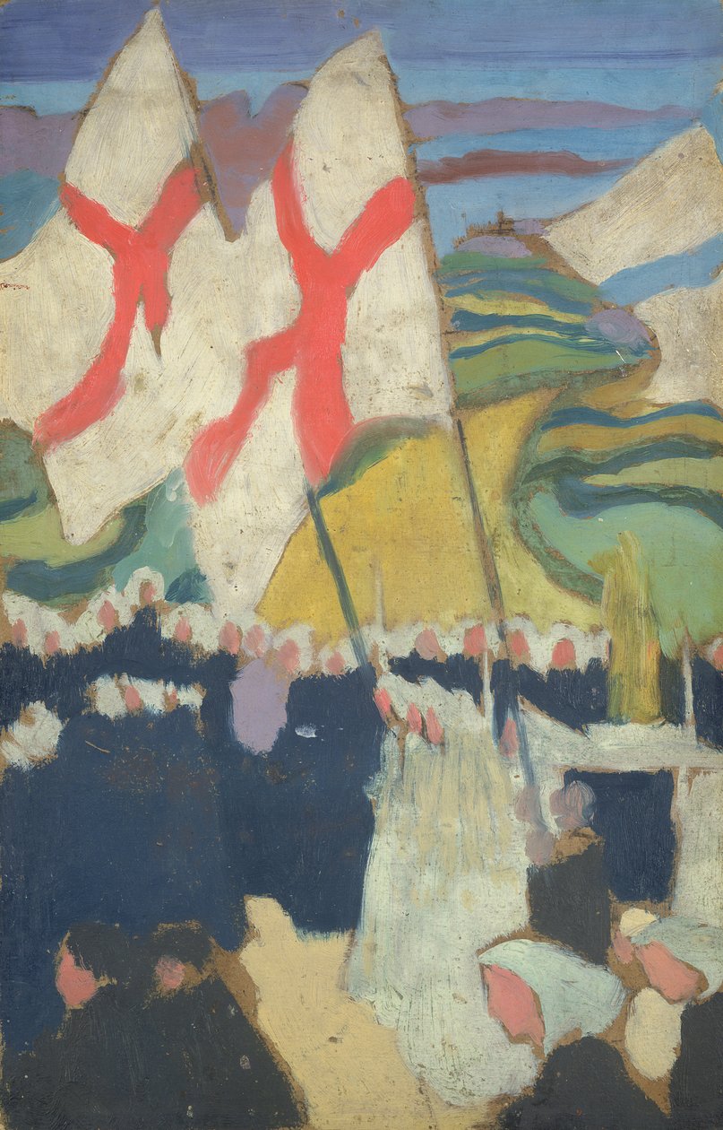 موكب المعايير إلى La Clarte ، 1897 بواسطة موريس دينيس