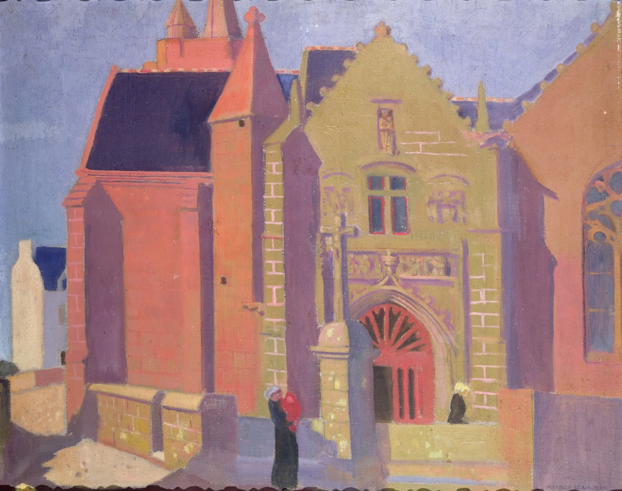 كنيسة Notre-Dame de la Clarte في Perros-Guirac ، 1923 بواسطة موريس دينيس