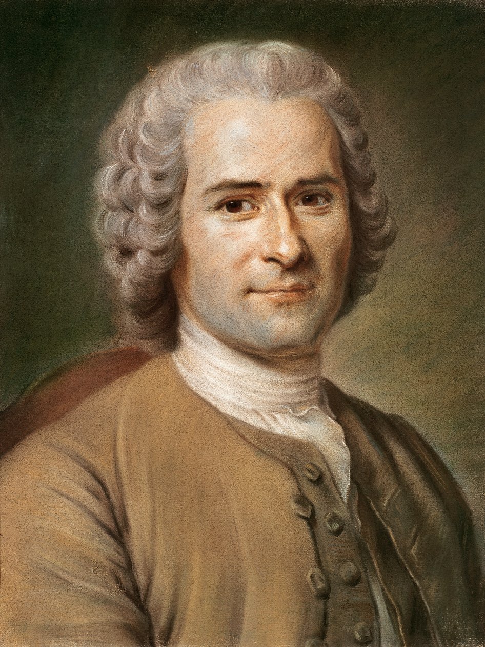 جان جاك روسو (1712-1778) بعد 1753 (باستيل على ورق) بواسطة موريس كوينتين دي لا تور