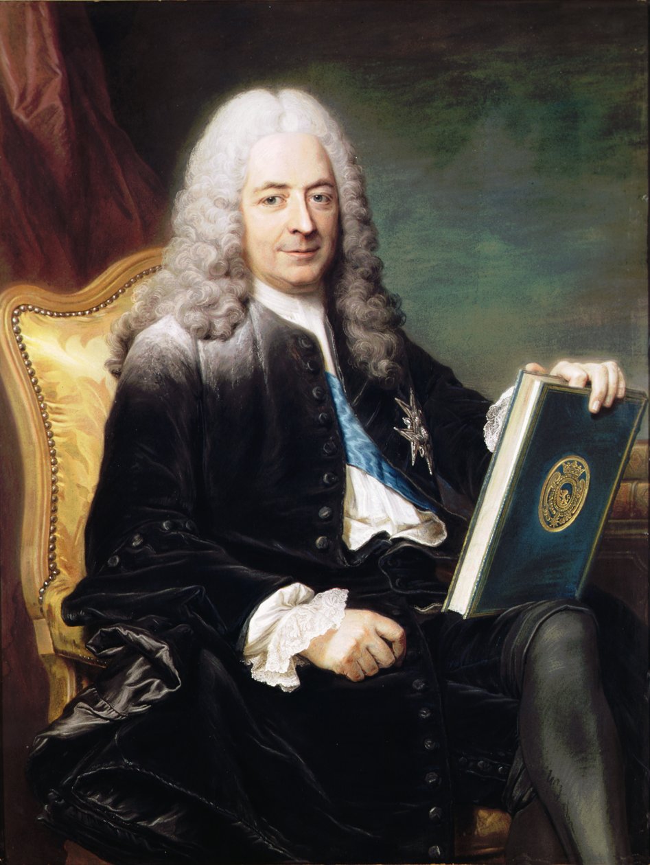 صورة لفيليبيرت أوري (1689-1747) Comte de Vignory بواسطة موريس كوينتين دي لا تور
