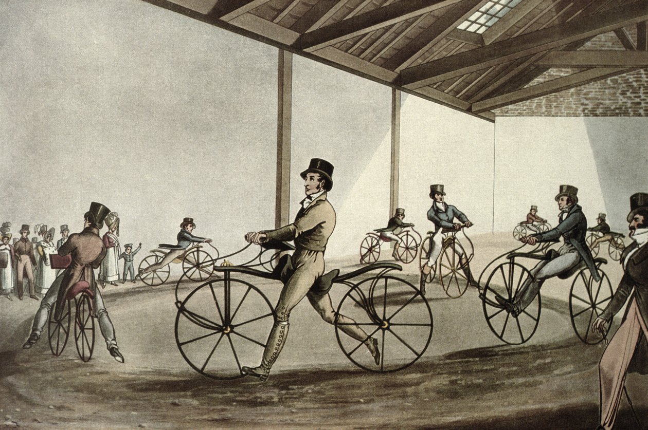 منح منهج المشاة براءة اختراع من قبل دنيس جونسون ، c.1819 بواسطة موريس روسو