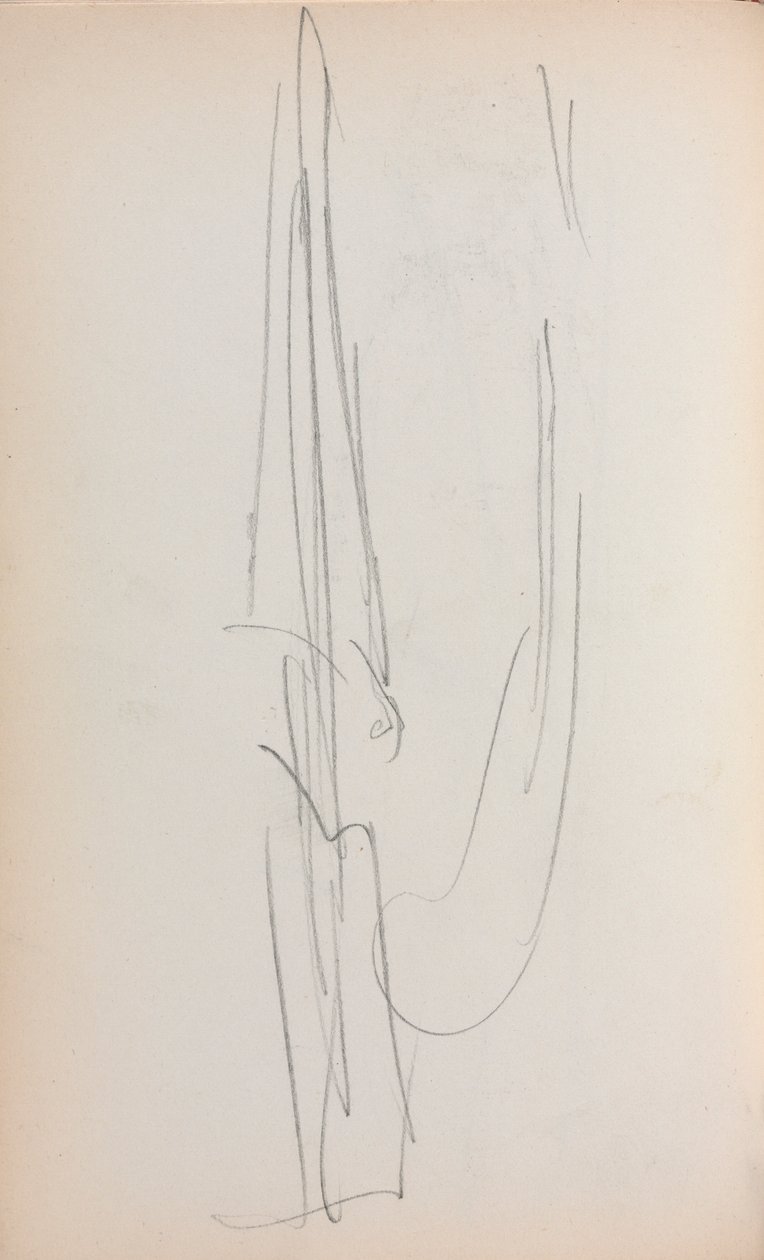 كراسة الرسم الإيطالية: صفحة الشراع 71 ، 1898-1899. بواسطة موريس برازيل برندرغاست