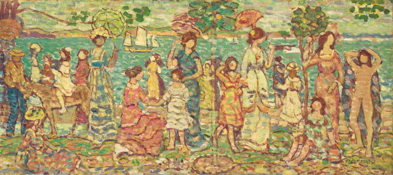 النزهة ، ج 1914-15 بواسطة موريس برازيل برندرغاست