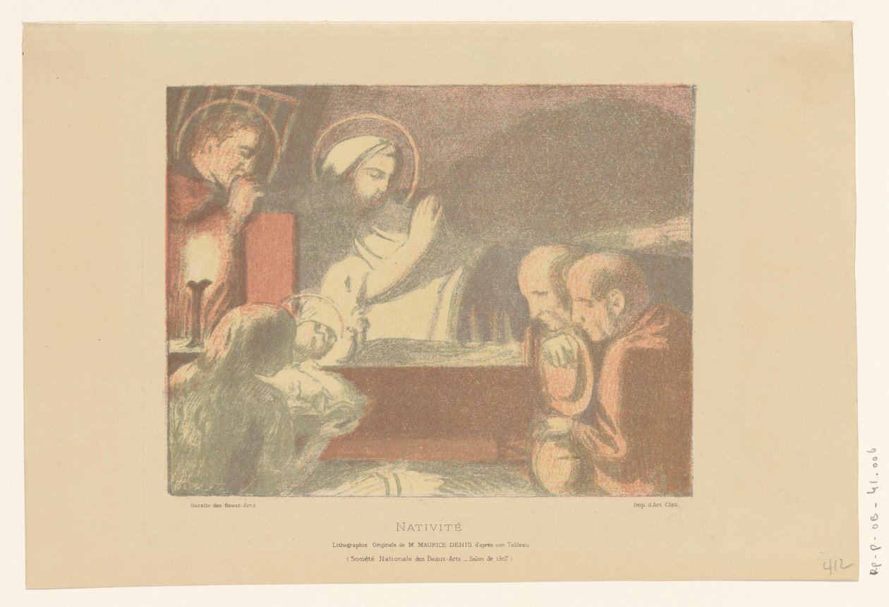 العشق للمسيح الطفل Nativité (العنوان على الكائن) بواسطة موريس دينيس
