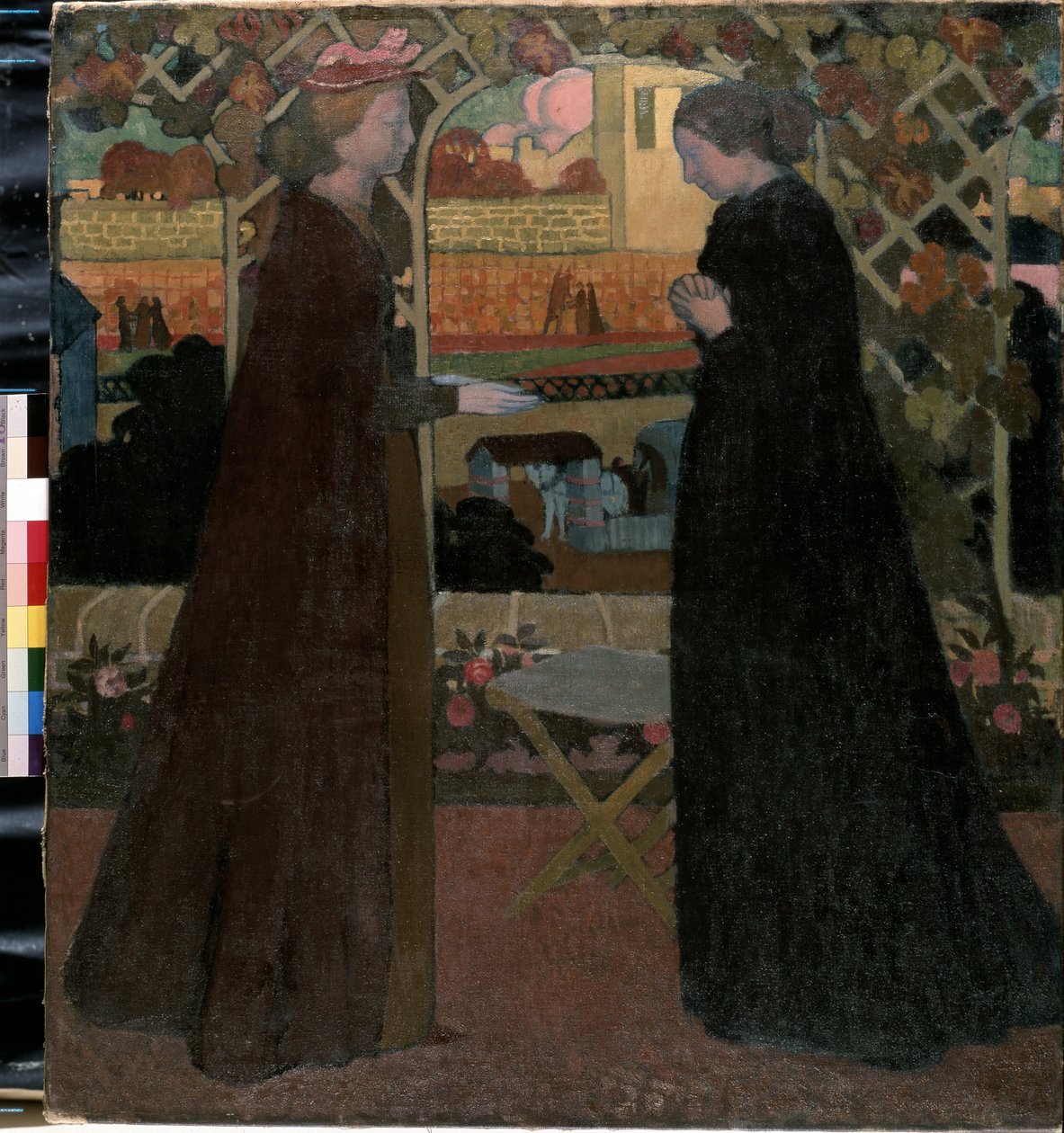 الزيارة. لوحة لموريس دينيس (1870-1943) بواسطة موريس دينيس