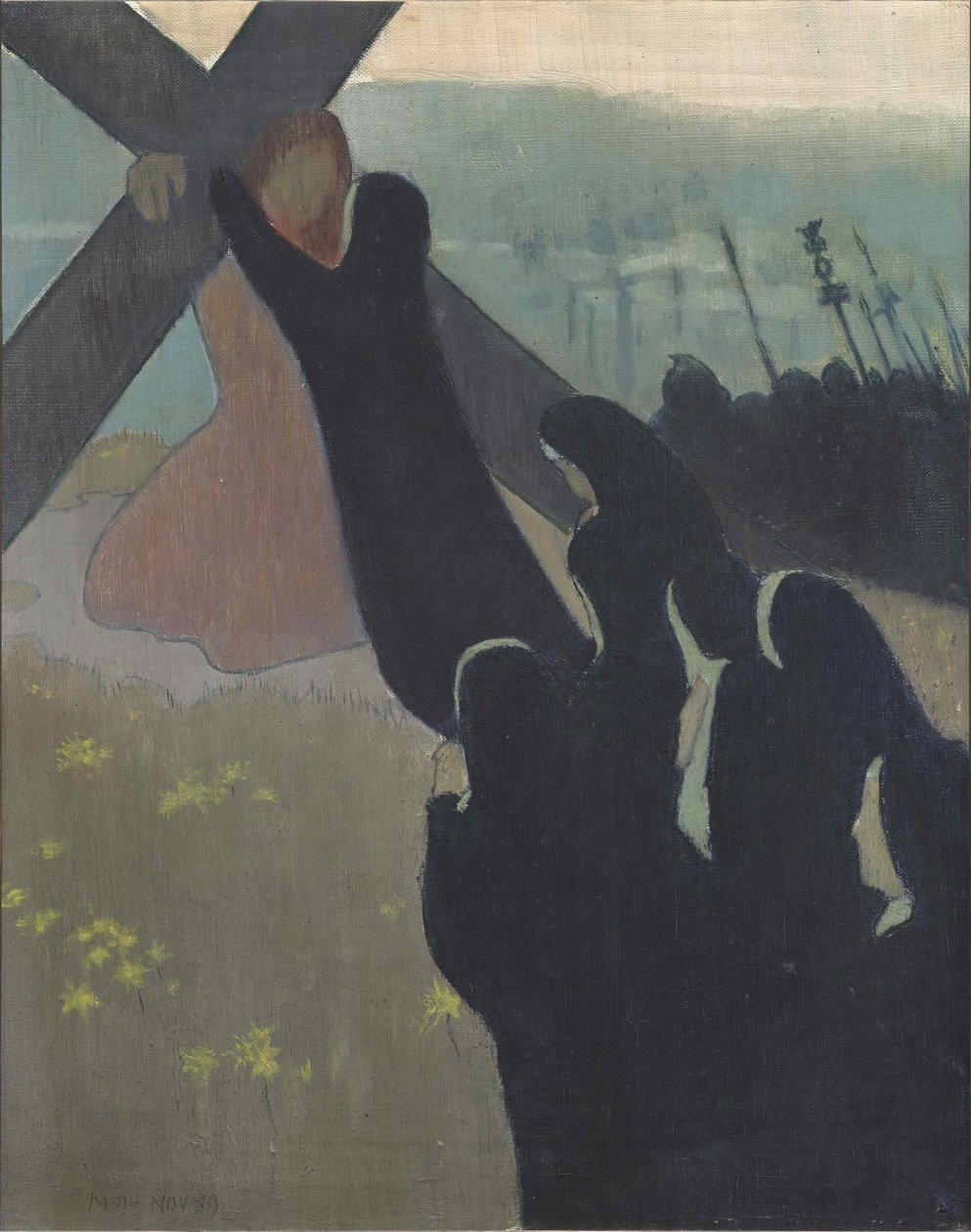 Le Calvaire أو Montée au calvaire ، 1889. بواسطة موريس دينيس