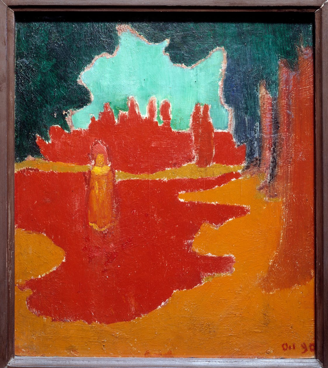 البقع الشمسية على الشرفة. لوحة لموريس دينيس (1870-1943) بواسطة موريس دينيس
