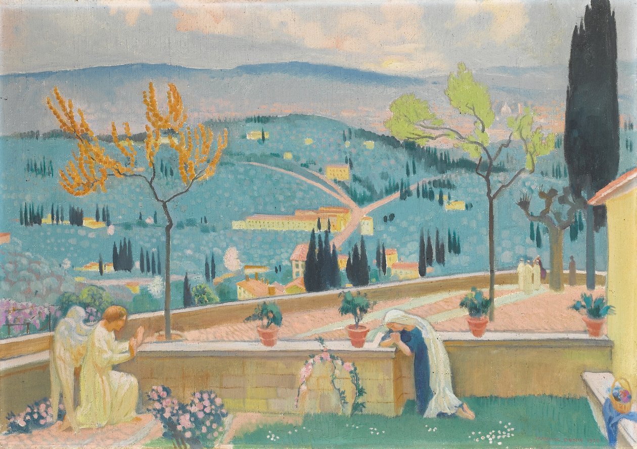 البشارة في Fiesole ، 1928 بواسطة موريس دينيس
